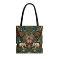 Mystic Jungle Midnight Jungle Tote Bag
