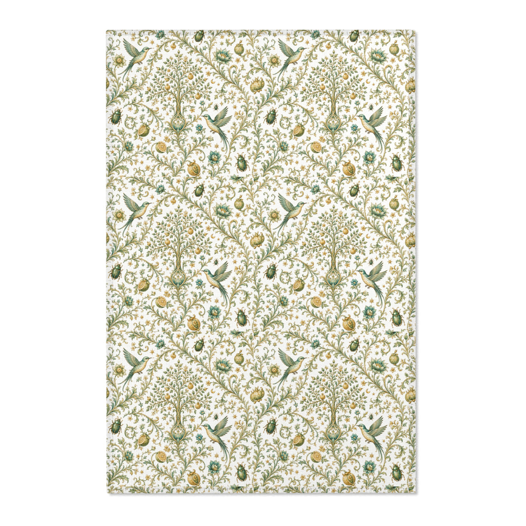 Sacred Canopy Moon Milk Area Rug