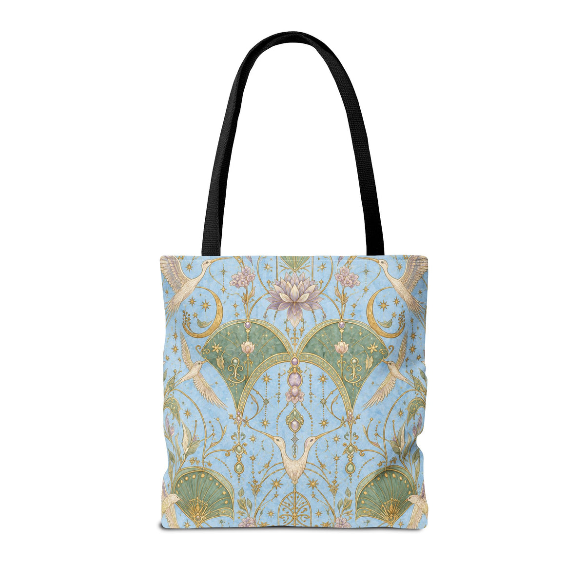 Celestial Aviary Blue Hour Tote Bag