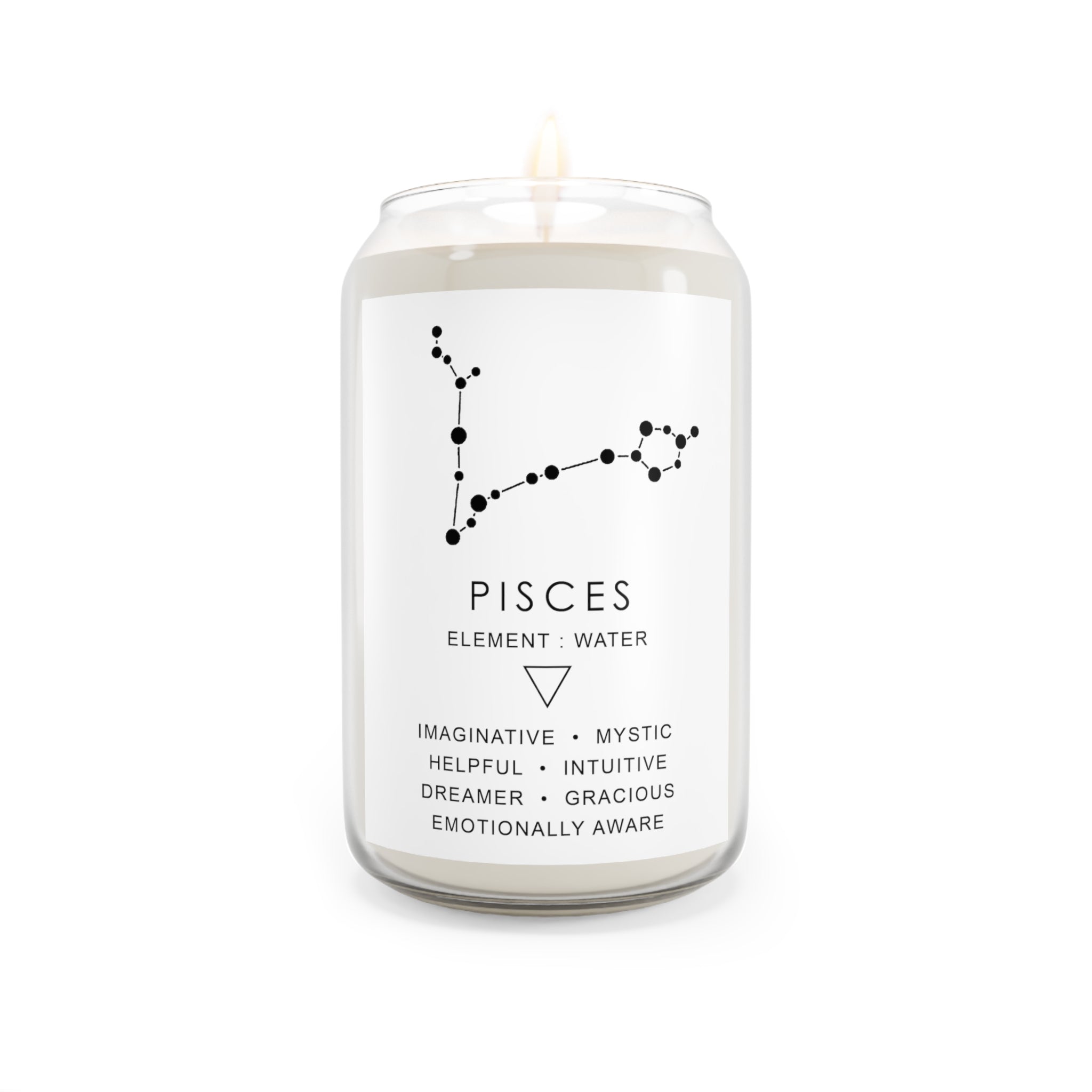 Pisces Zodiac Luxe Candle