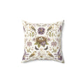 Botanical Bird's Nest Moon Milk Decorative Pillow