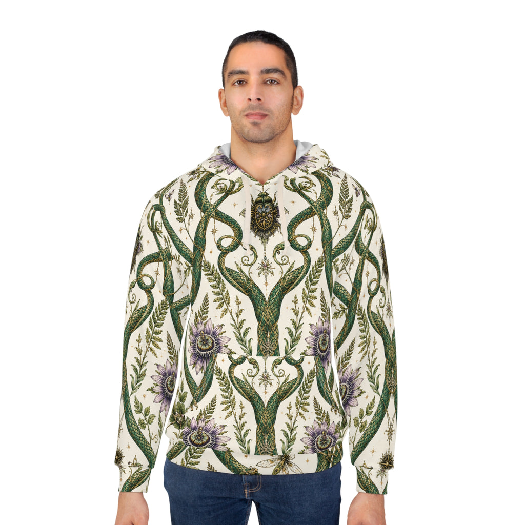 Serpent Conservatory Garden Mist Pullover Hoodie