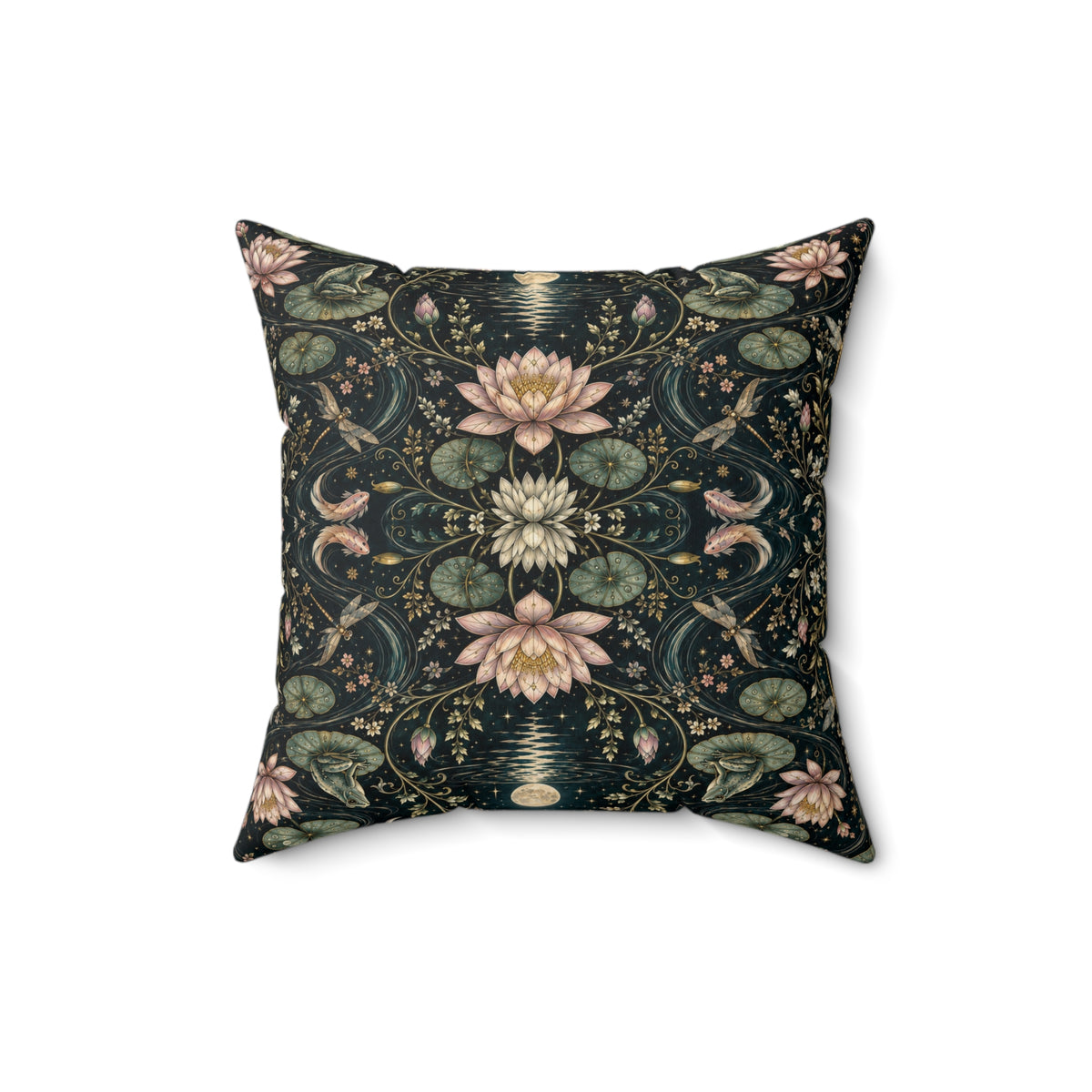 Nymphaea Nocturne Nocturne Decorative Pillow