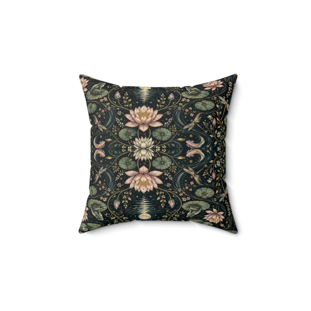 Nymphaea Nocturne Nocturne Decorative Pillow