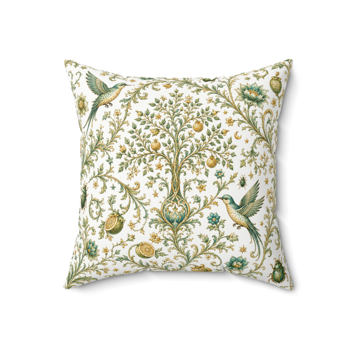 Sacred Canopy Moon Milk Decorative Pillow