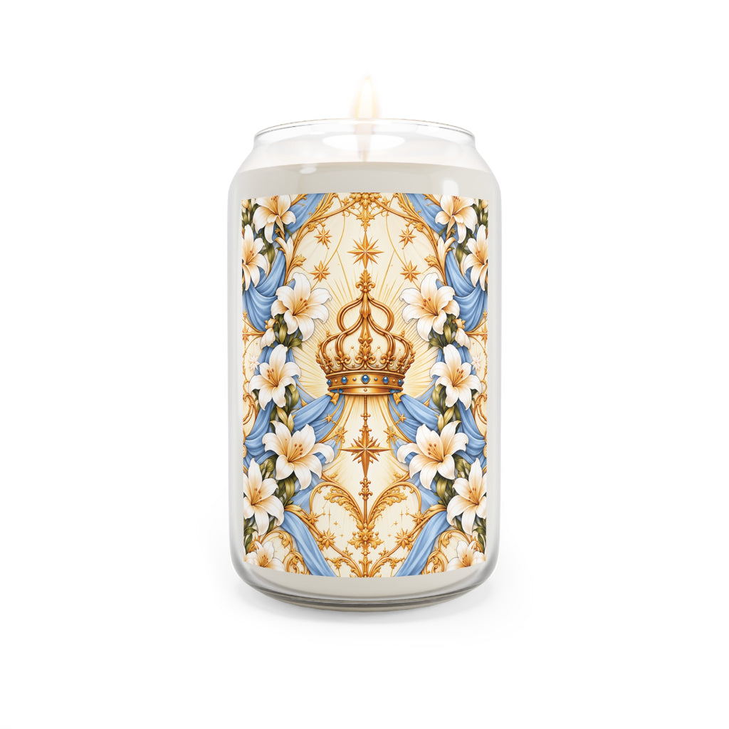 Queen of Heaven Ivory Gold Luxe Candle