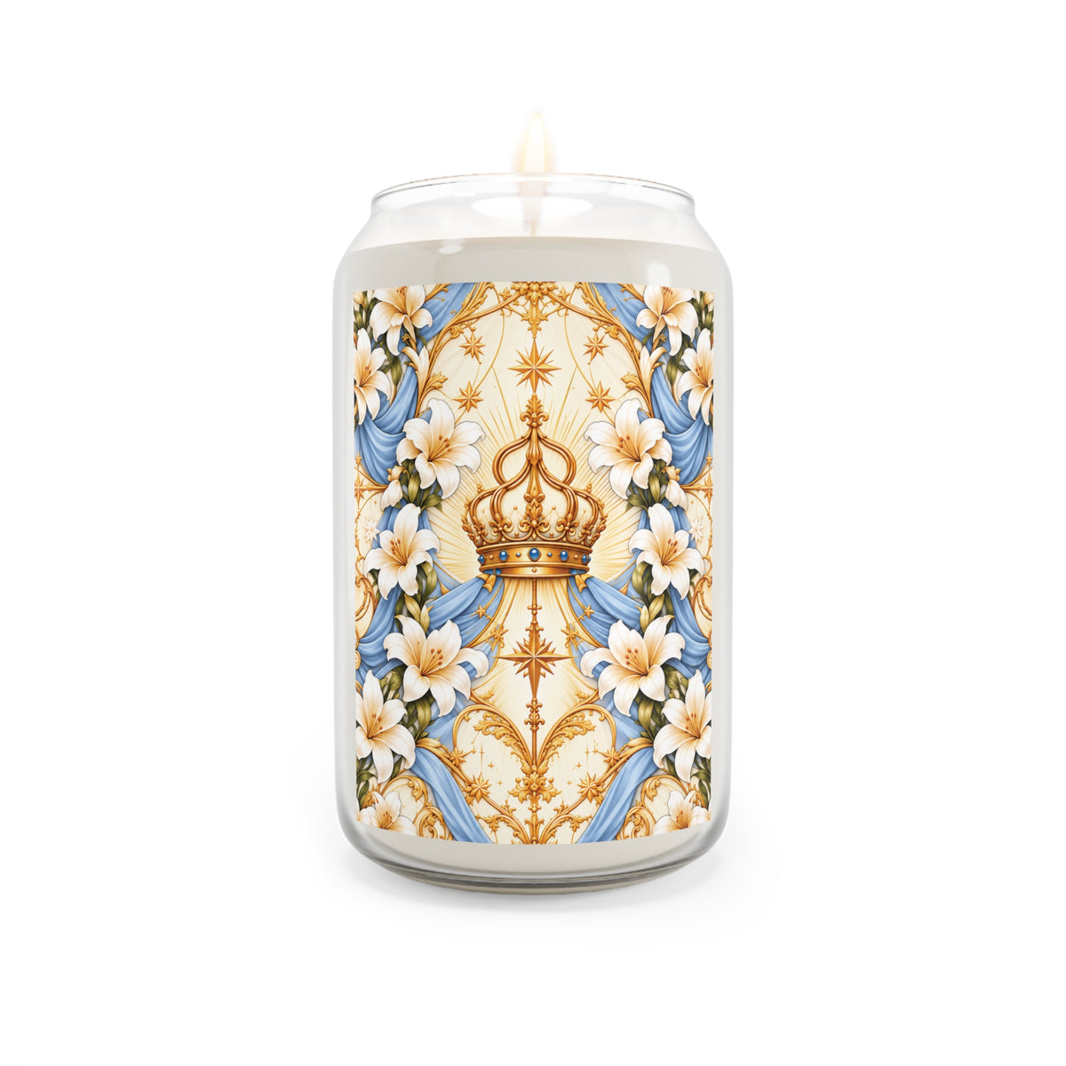 Queen of Heaven Ivory Gold Luxe Candle