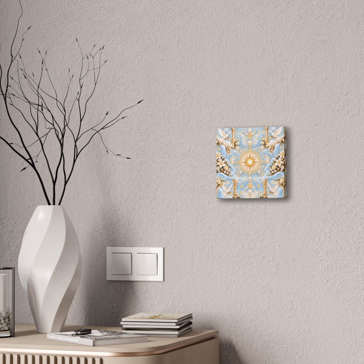 Cosmic Glory Pearl Daybreak 8-inch Canvas