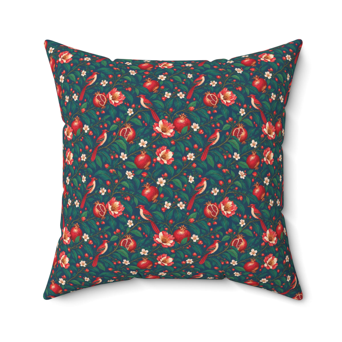 Gilded Orchard Blue Hour Decorative Pillow