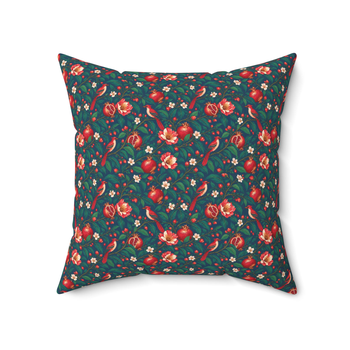 Gilded Orchard Blue Hour Decorative Pillow