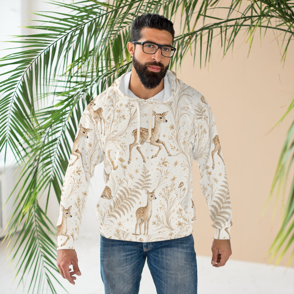 Astral Fawn Moon Milk Pullover Hoodie