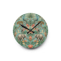 Mystic Jungle Verdigris Jungle Acrylic Wall Clock