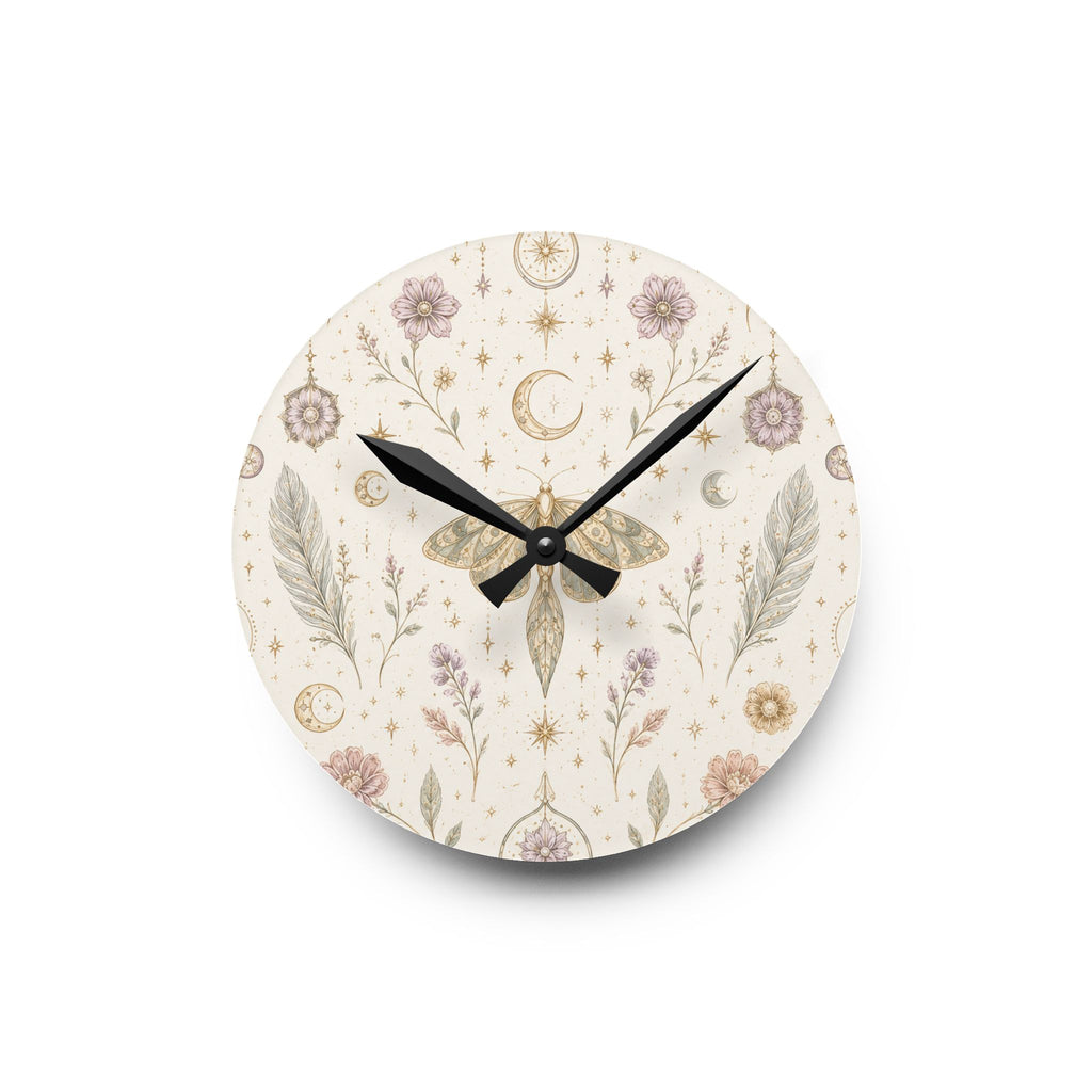 Talisman Moonlight Moon Milk Acrylic Wall Clock