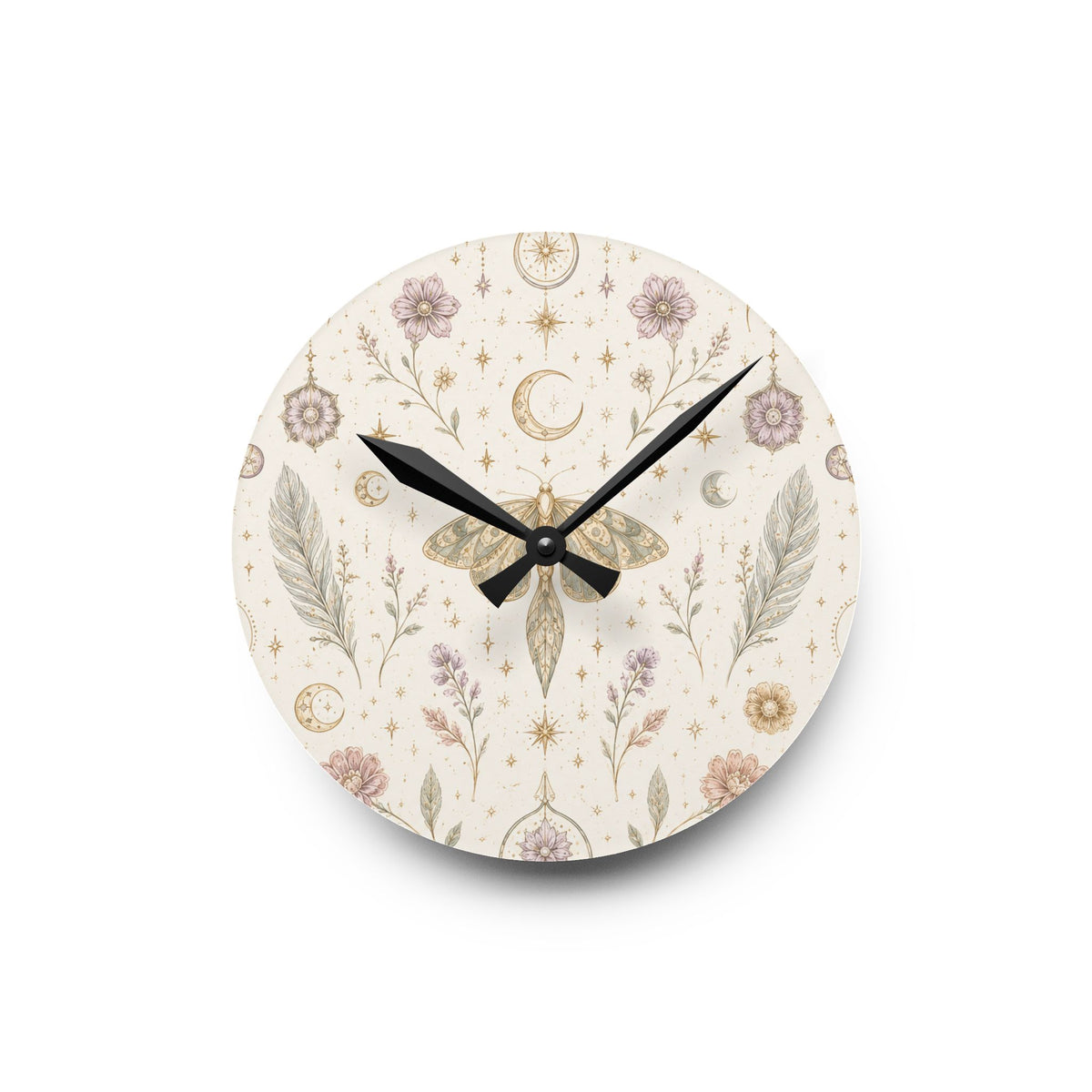 Talisman Moonlight Moon Milk Acrylic Wall Clock