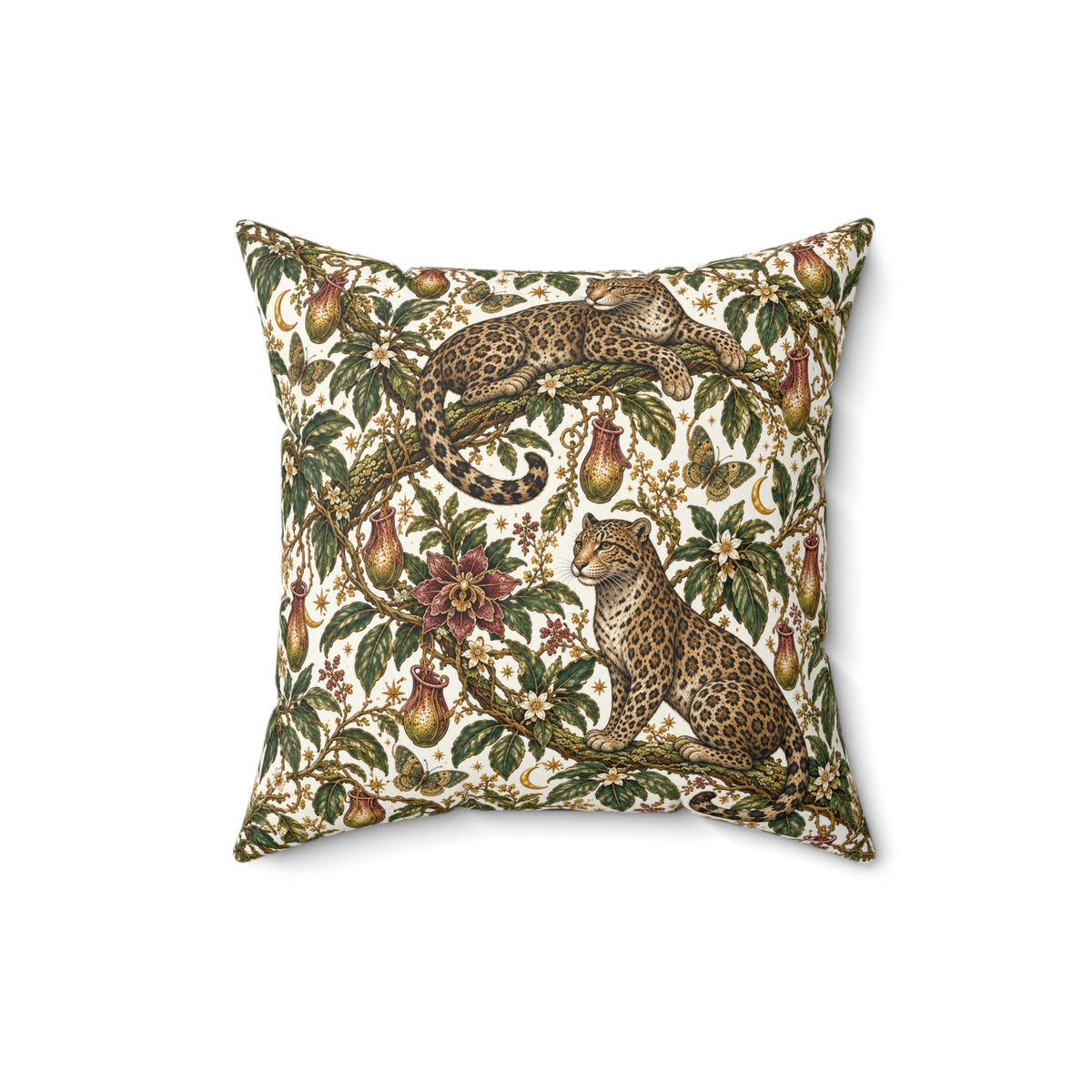 Cloud Leopard Reverie Moon Milk Decorative Pillow
