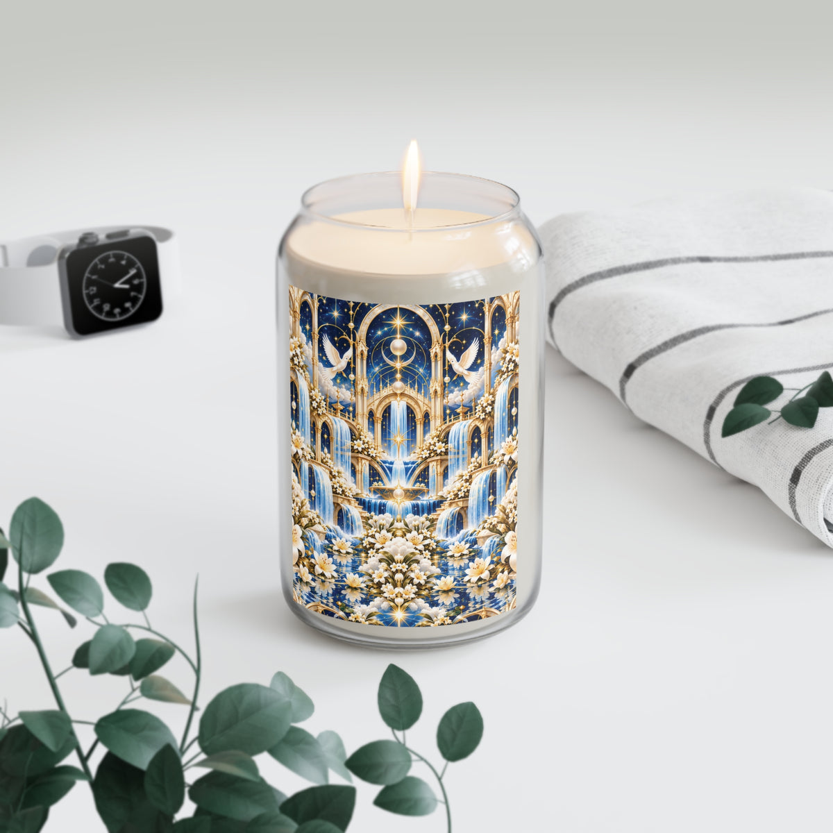 Living Waters Sanctuary Celestial Blue Luxe Candle