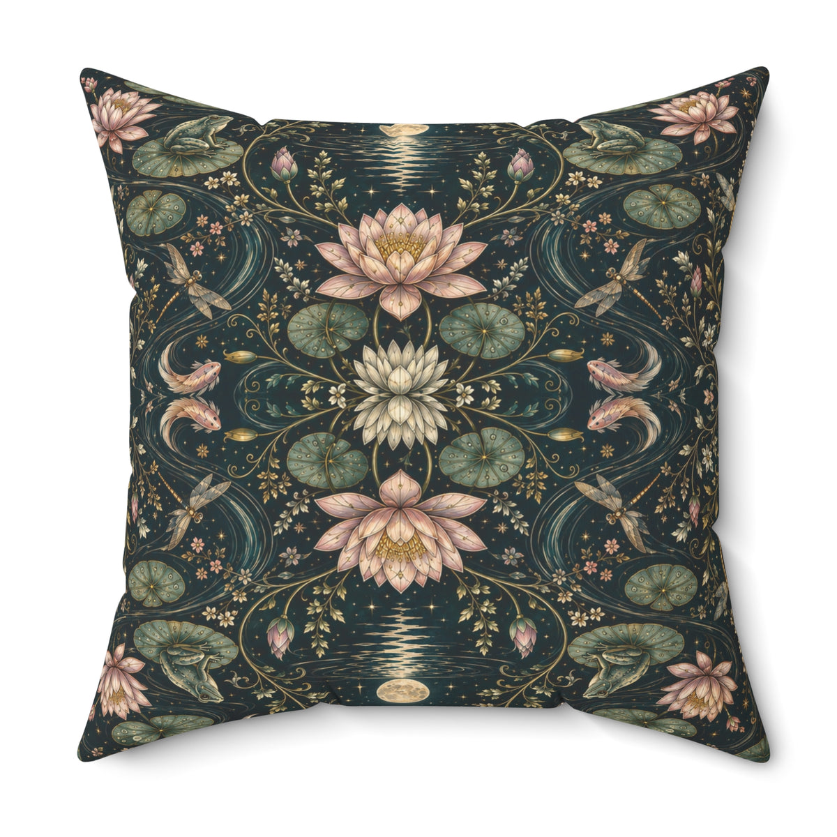 Nymphaea Nocturne Nocturne Decorative Pillow