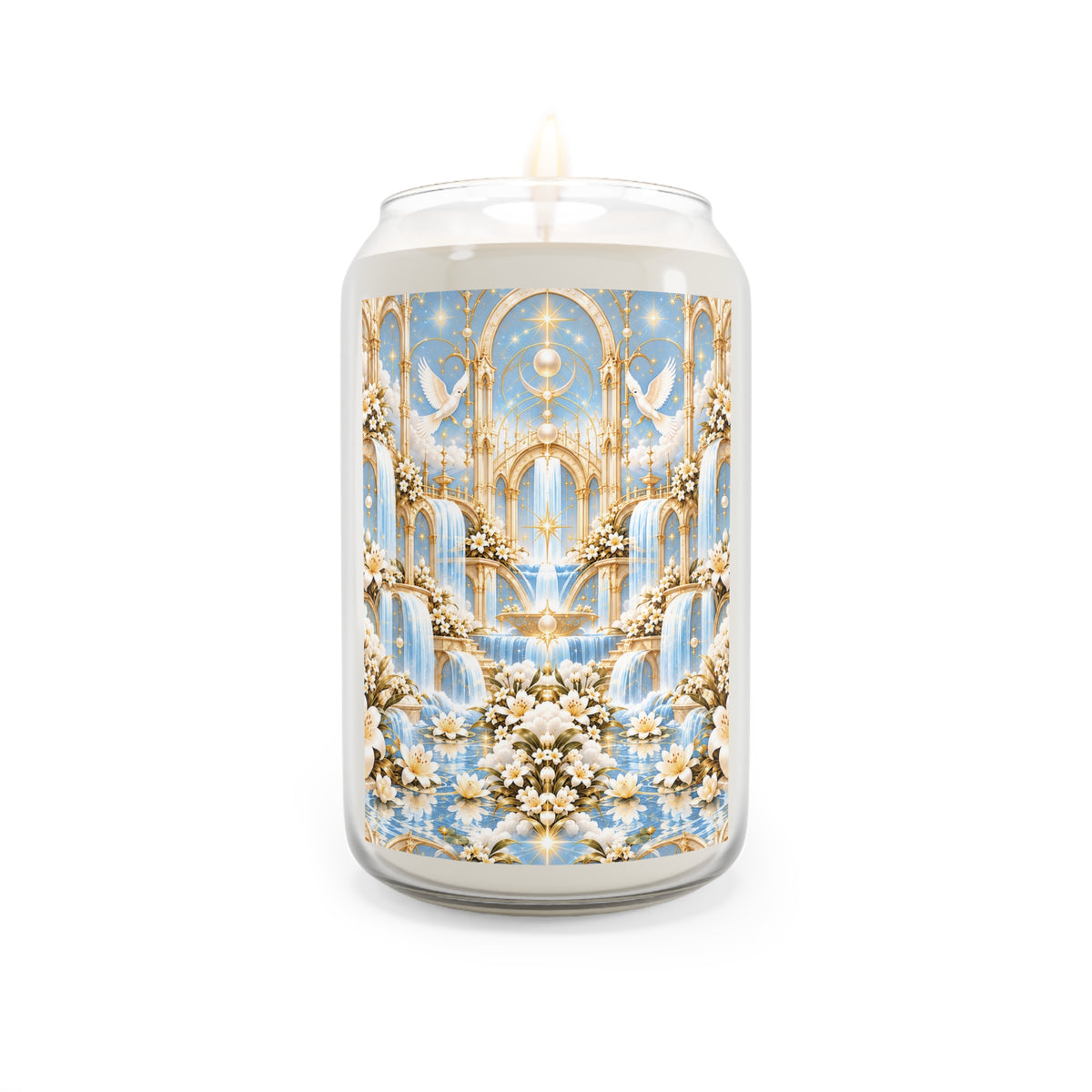 Living Waters Sanctuary Moonstone Ivory Luxe Candle