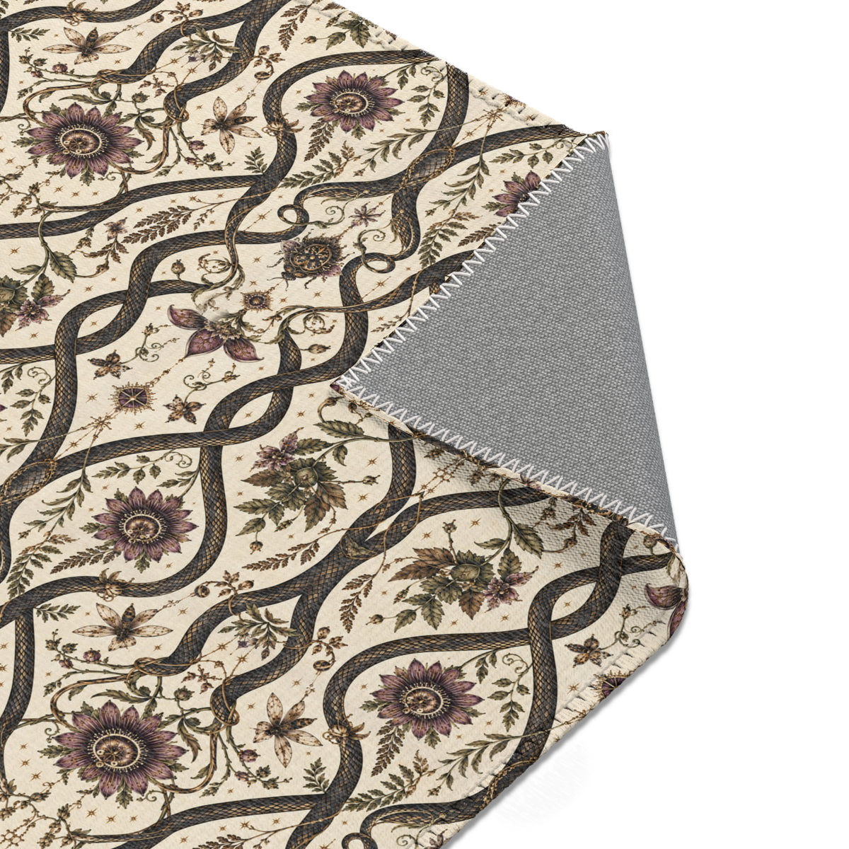 Serpent Conservatory Moon Milk Area Rug