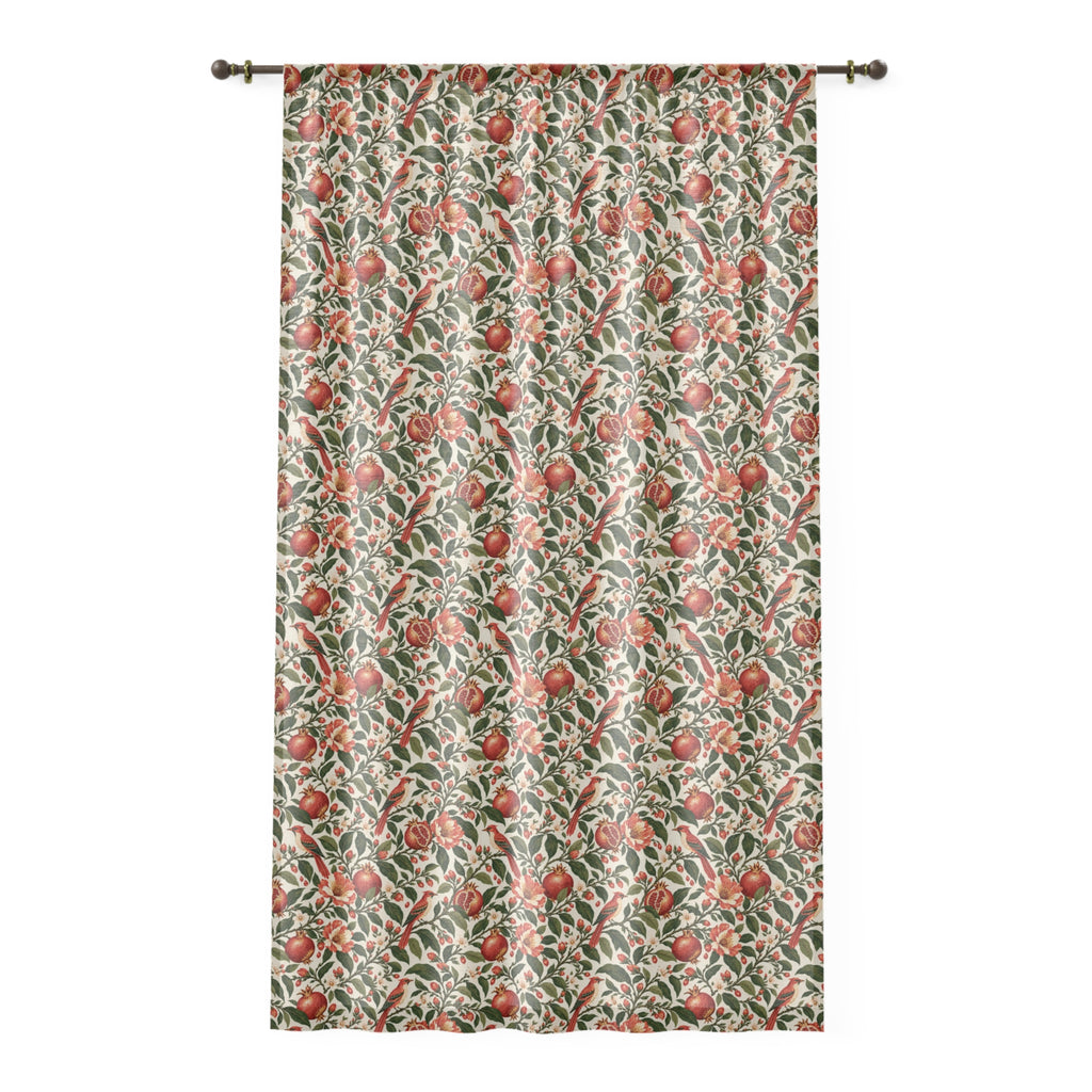 Gilded Orchard Moon Milk Window Curtain