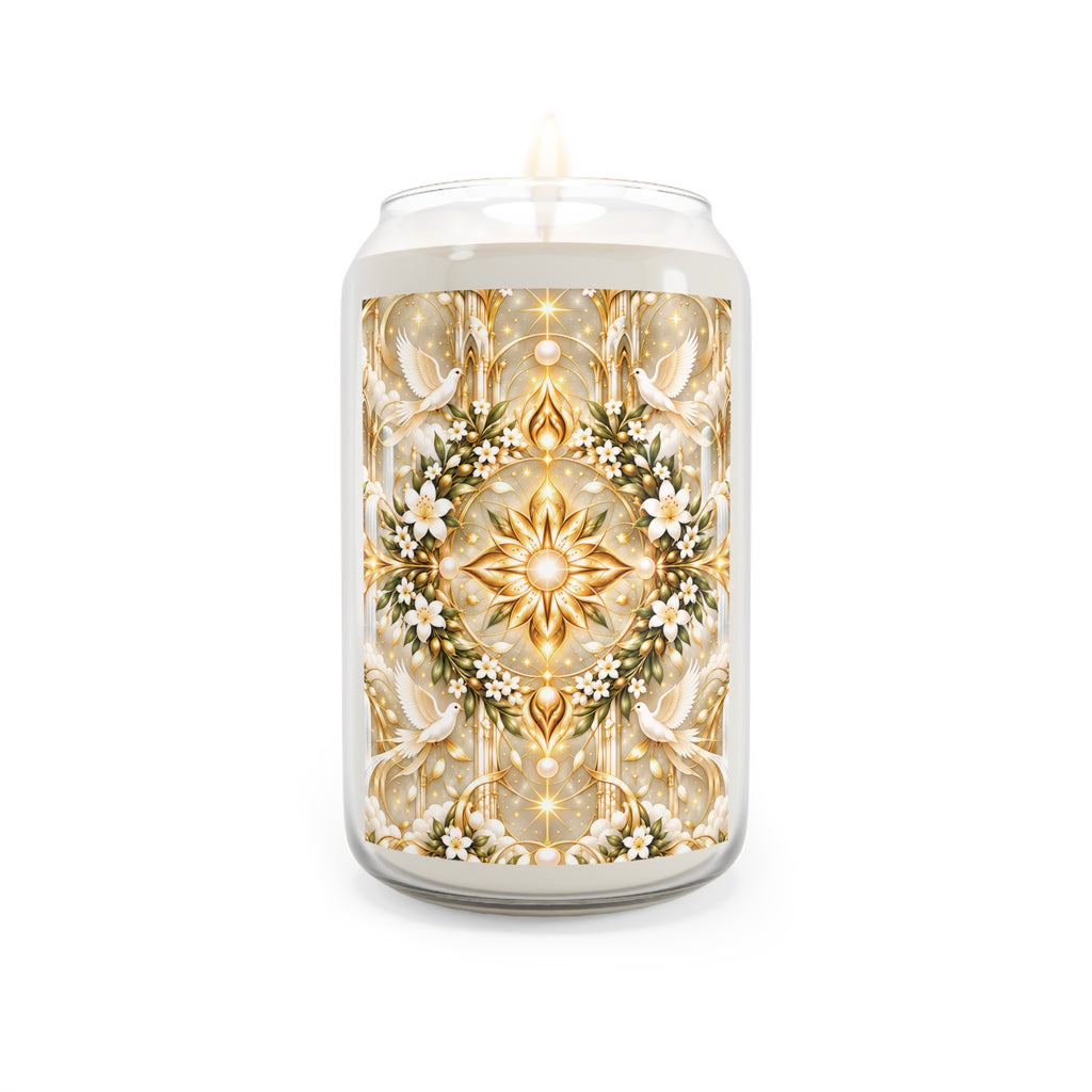 Divine Light Mandala Moon Milk Luxe Candle