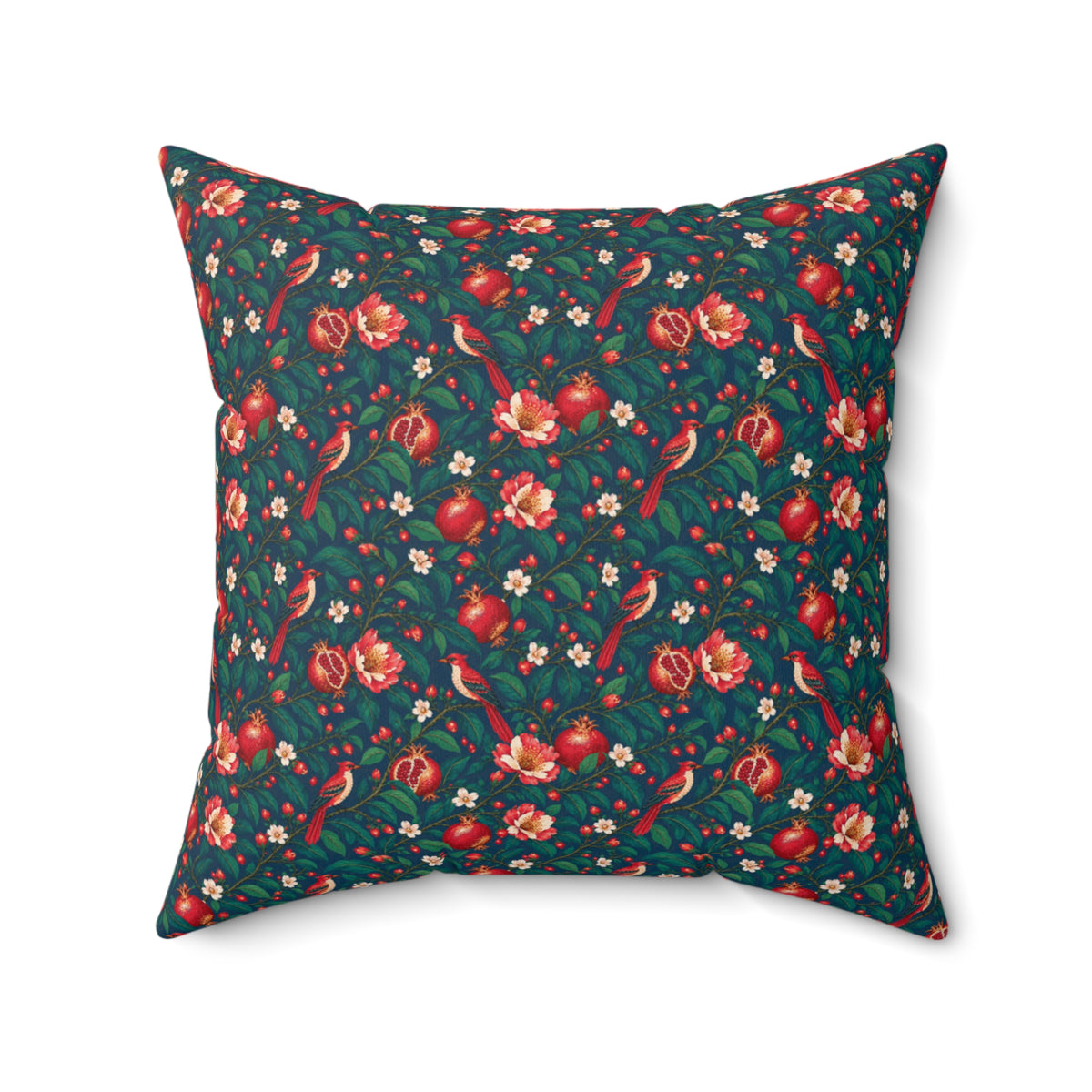 Gilded Orchard Blue Hour Decorative Pillow