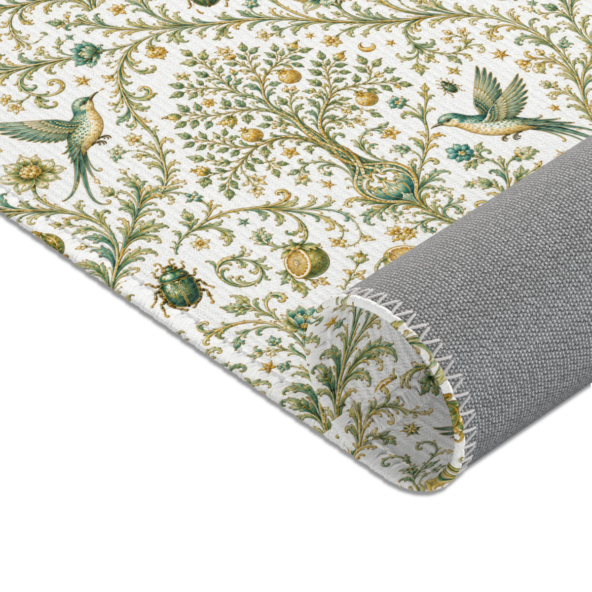 Sacred Canopy Moon Milk Area Rug