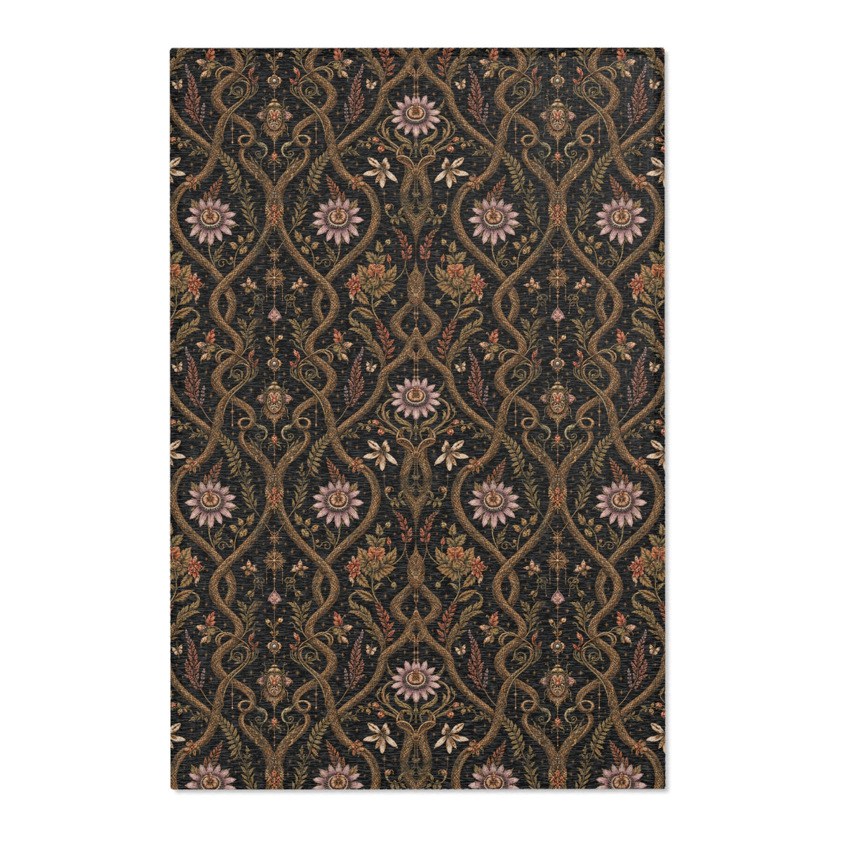 Serpent Conservatory Bronze Nocturne Area Rug