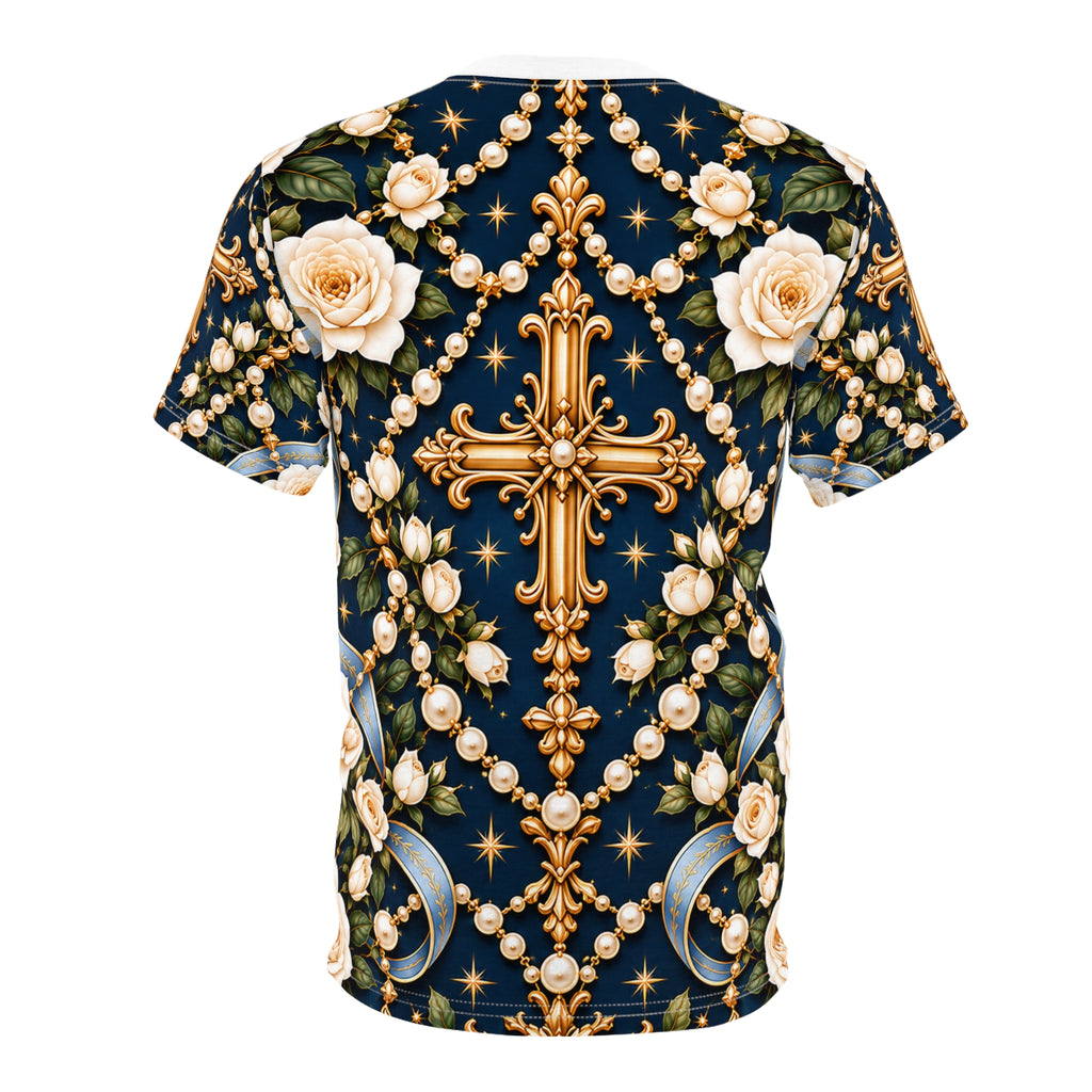 Rosary of Light Sapphire All-over-print T-Shirt