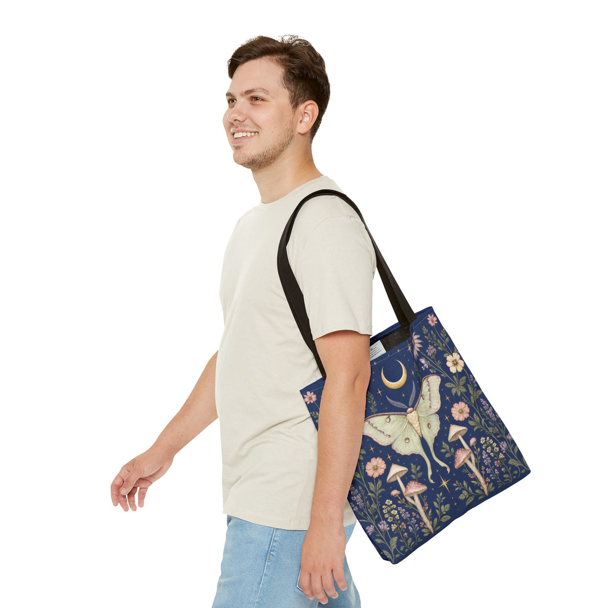 Luna Apothecary Indigo Tote Bag