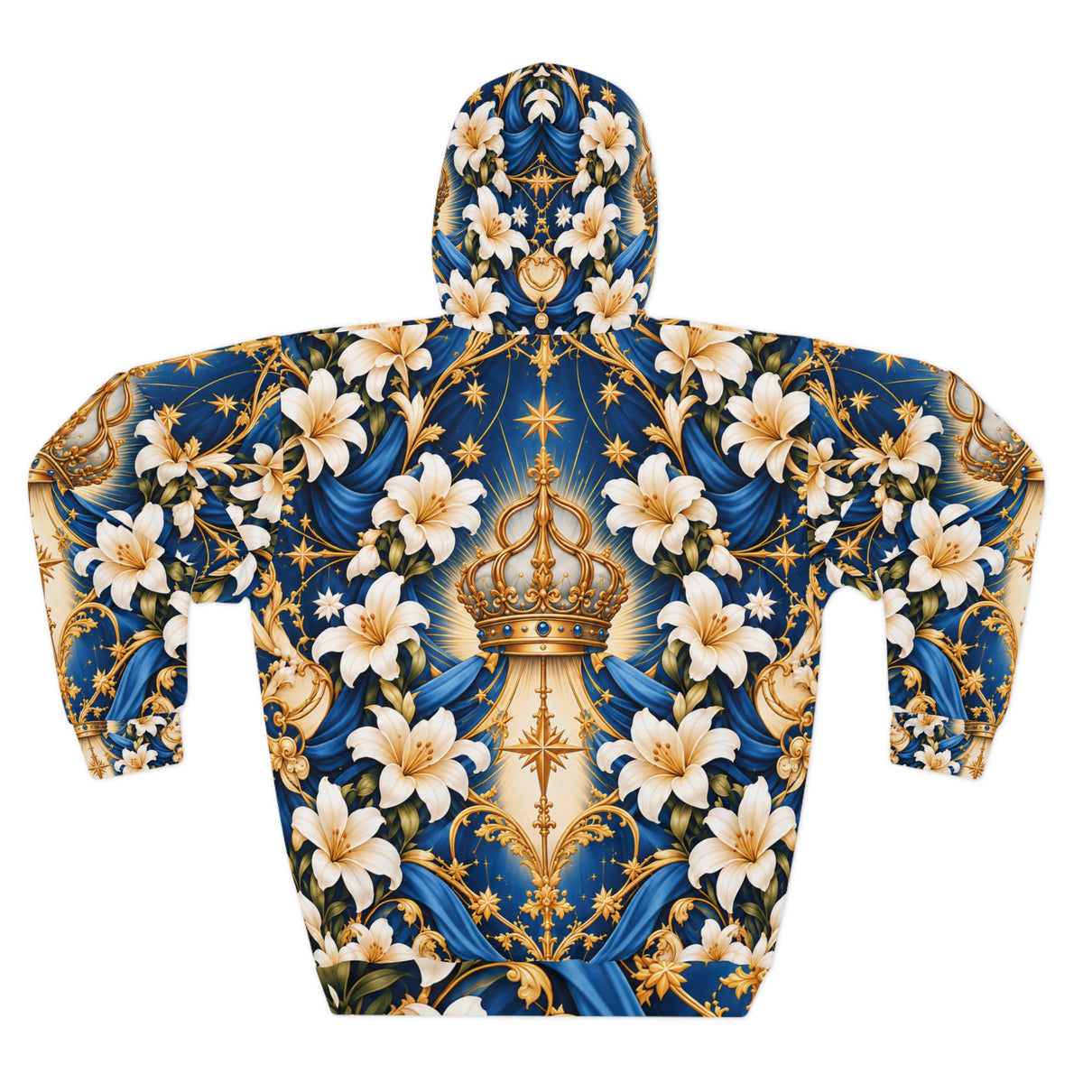 Queen of Heaven Royal Blue Pullover Hoodie
