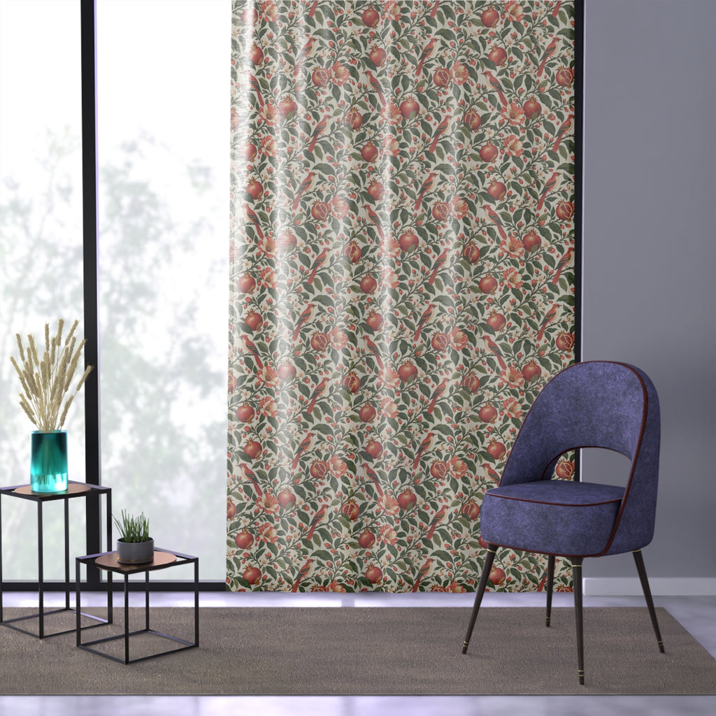 Gilded Orchard Moon Milk Window Curtain