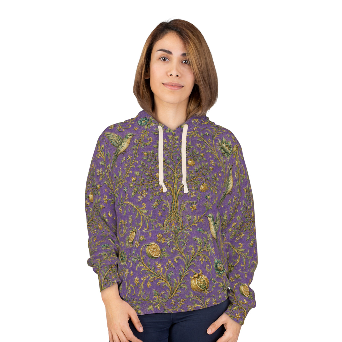 Sacred Canopy Amethyst Pullover Hoodie