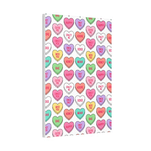 Candy Heart Stretched Canvas