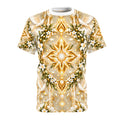 Divine Light Mandala Moon Milk All-over-print T-Shirt