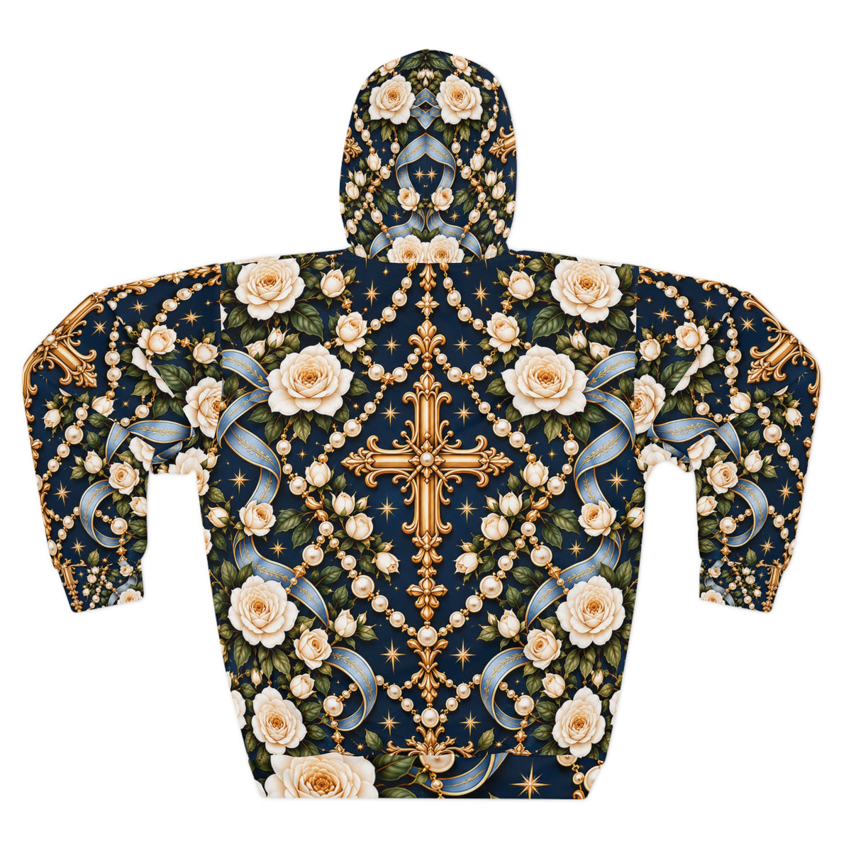 Rosary of Light Sapphire Pullover Hoodie