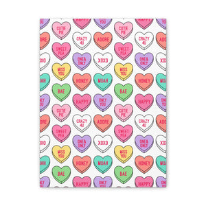 Candy Heart Stretched Canvas