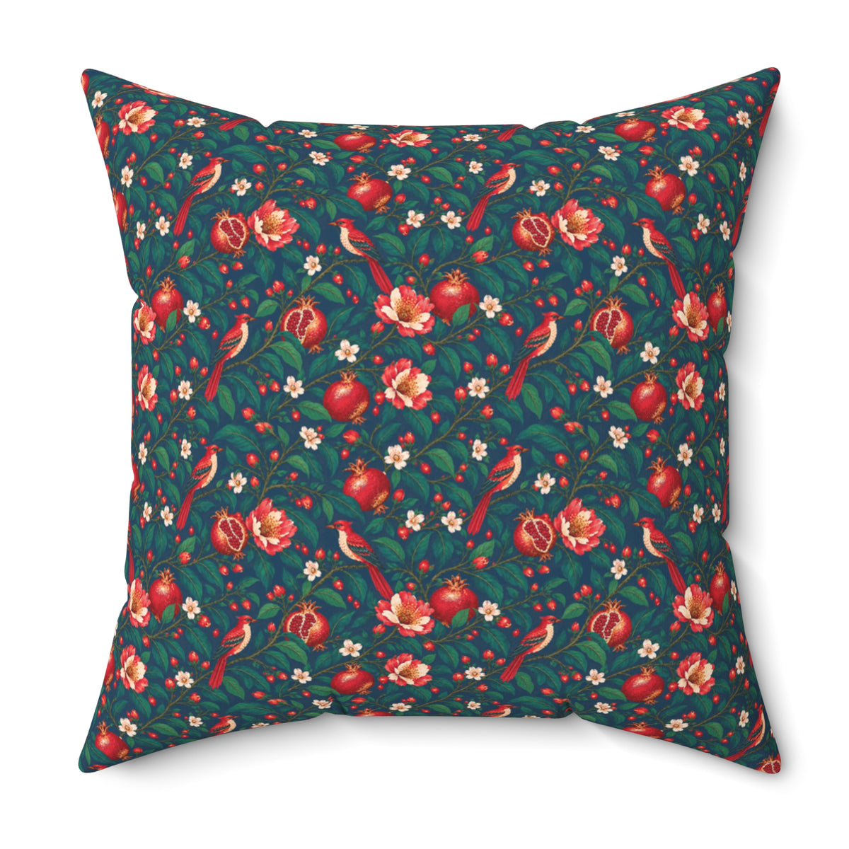 Gilded Orchard Blue Hour Decorative Pillow