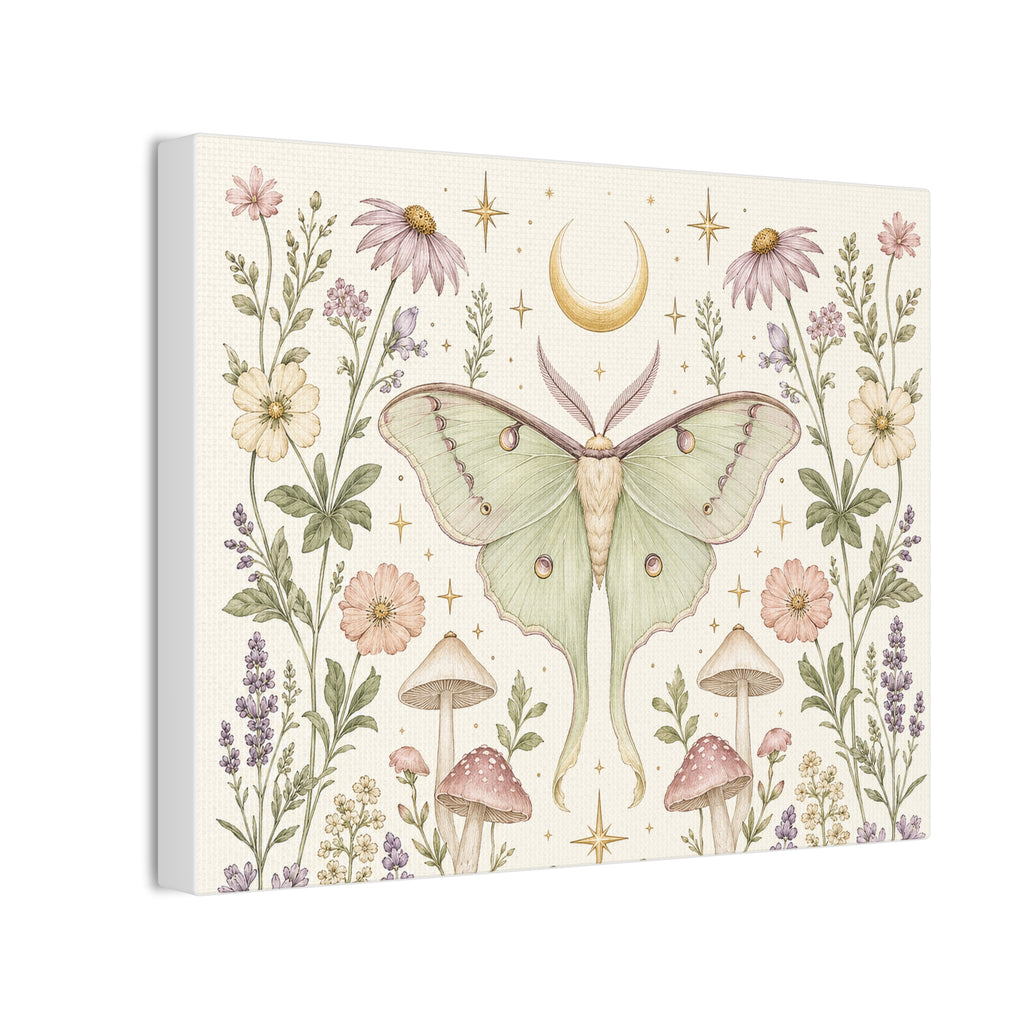 Luna Apothecary Moon Milk Stretched Canvas