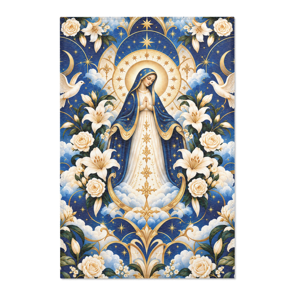 Marian Radiance Marian Blue Single Mary Area Rug