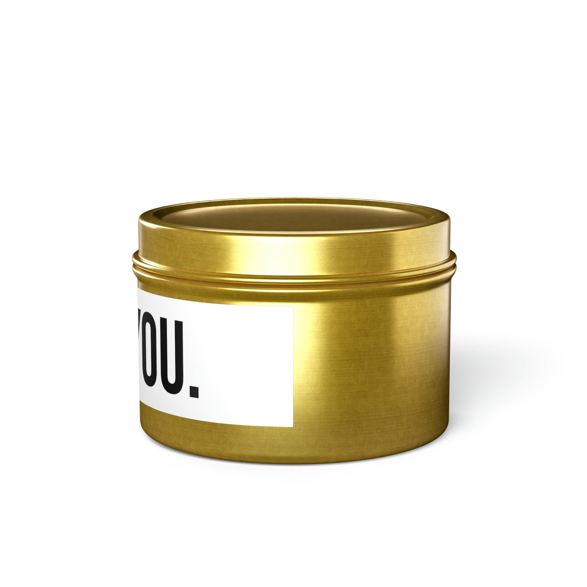 Me + You Tin Candle