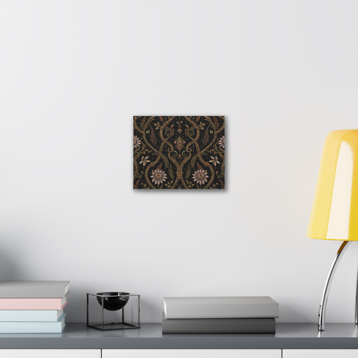 Serpent Conservatory Bronze Nocturne Stretched Canvas