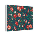 Gilded Orchard Blue Hour Stretched Canvas