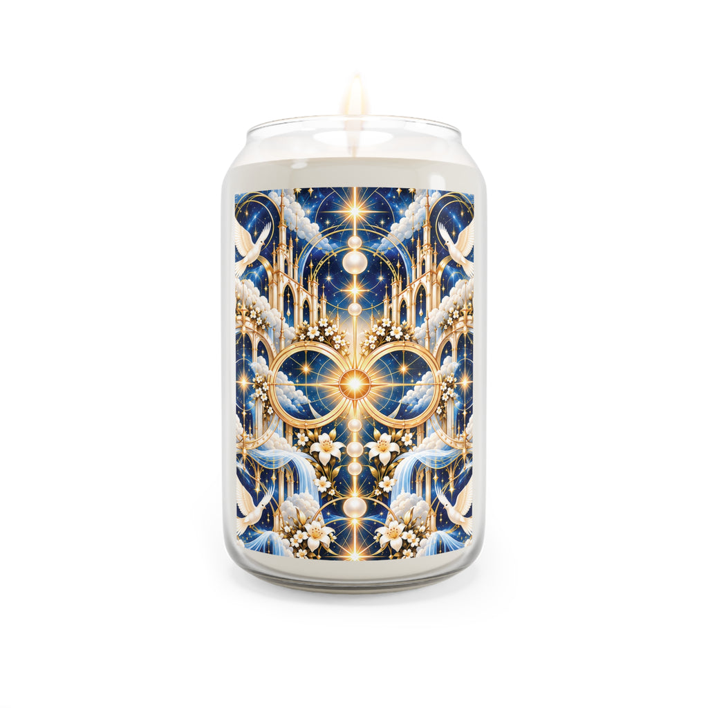 Cathedral of Light Celestial Blue Luxe Candle