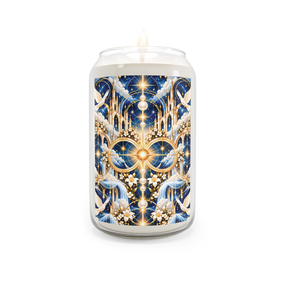 Cathedral of Light Celestial Blue Luxe Candle