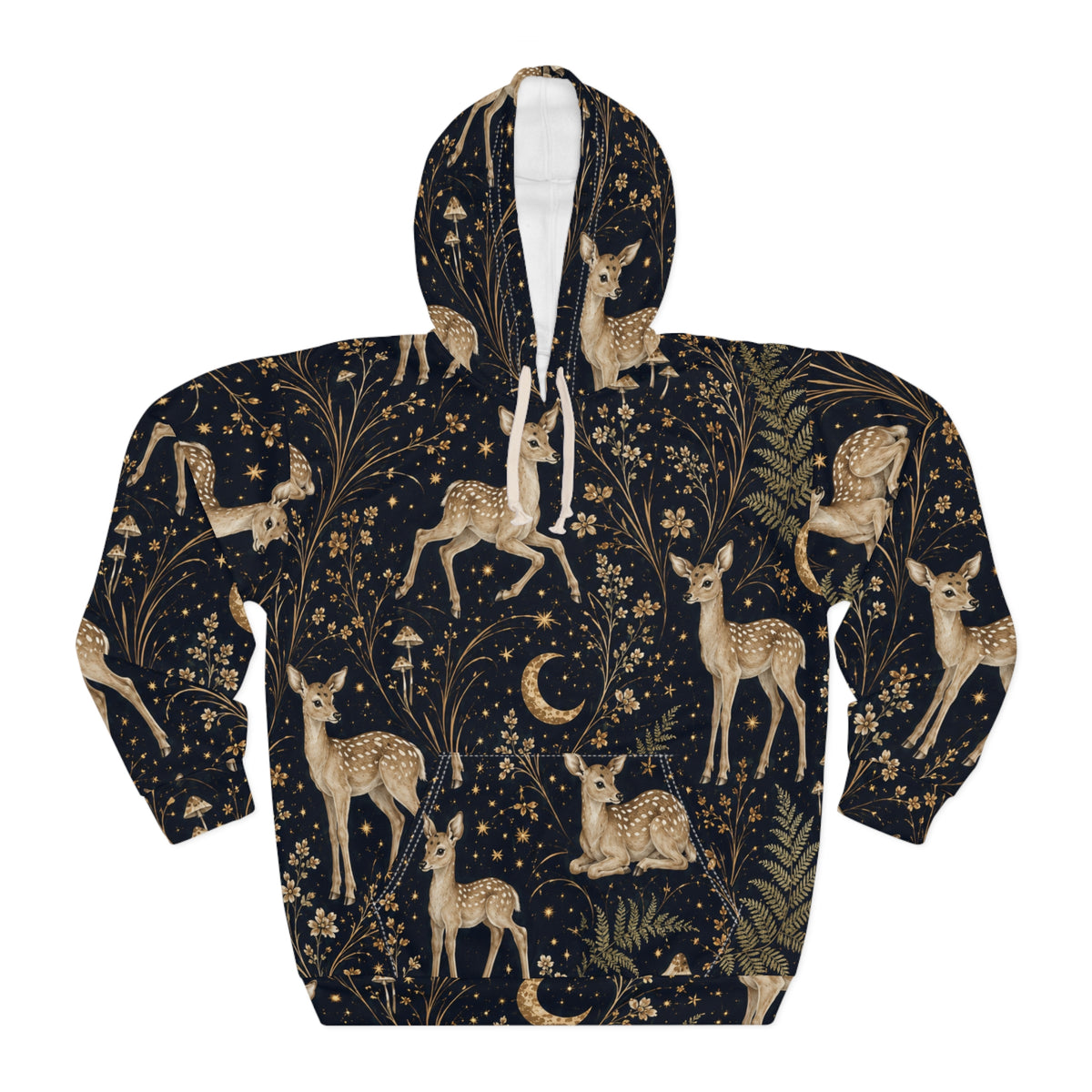 Astral Fawn Nocturne Pullover Hoodie