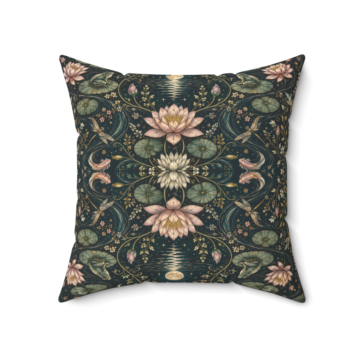 Nymphaea Nocturne Nocturne Decorative Pillow