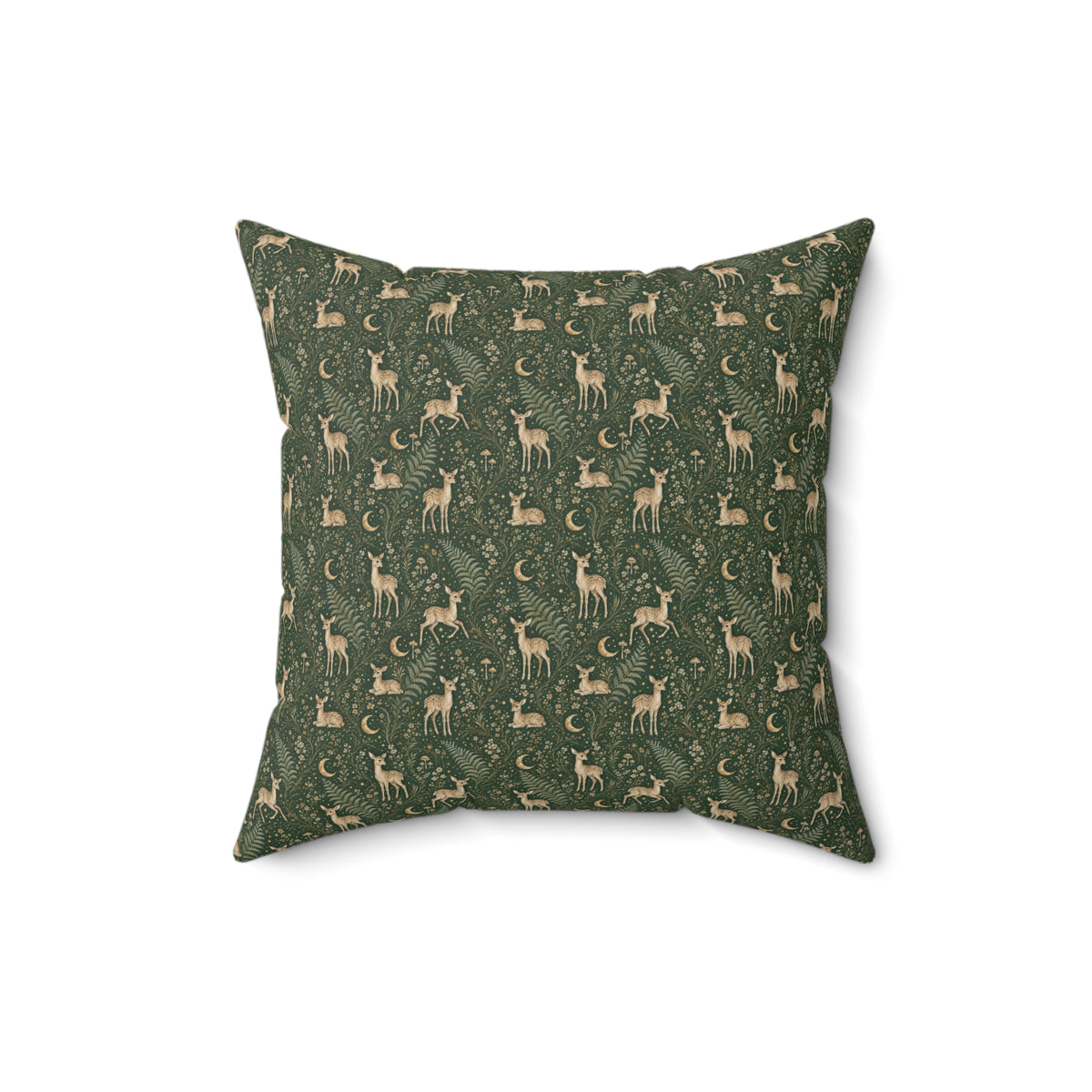 Astral Fawn Forest Decorative Pillow