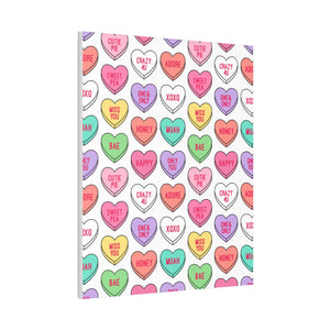 Candy Heart Stretched Canvas