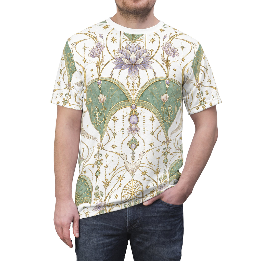 Celestial Aviary Moon Milk T-Shirt